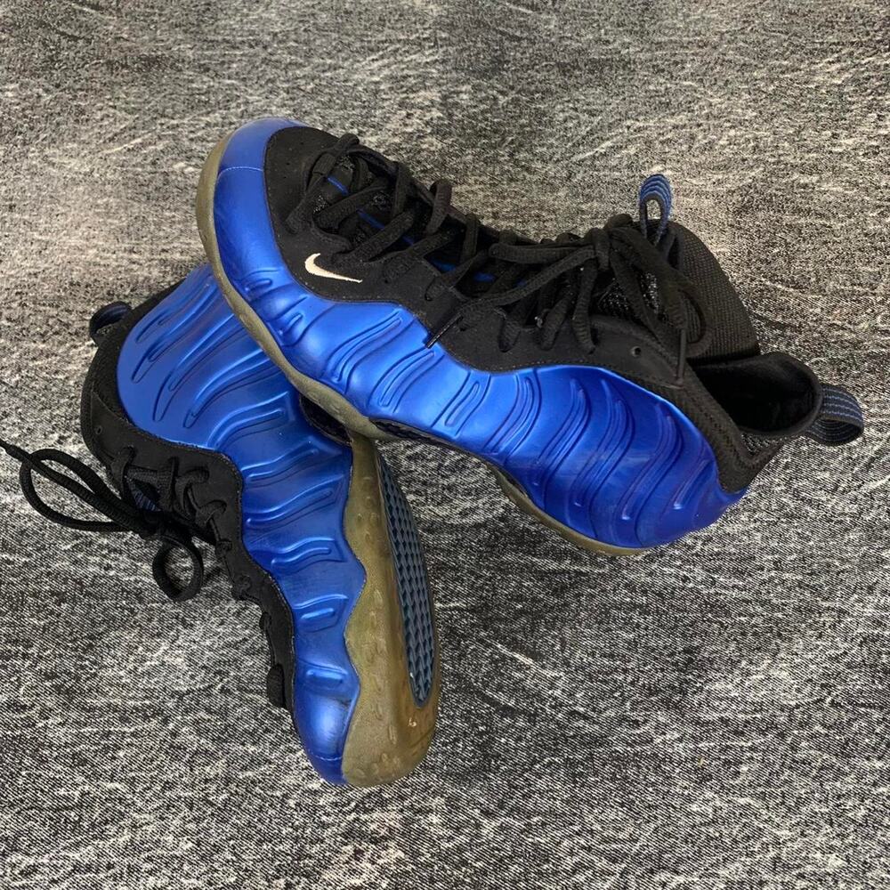 Nike Air Foamposite One Royal Blue Sneakers - Picture 5 of 8